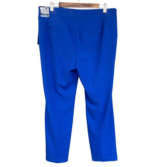 SOHO Apparel Pants Womens Plus XL Petite Ankle Length Stretch Dressy Trousers - Picture 2 of 11